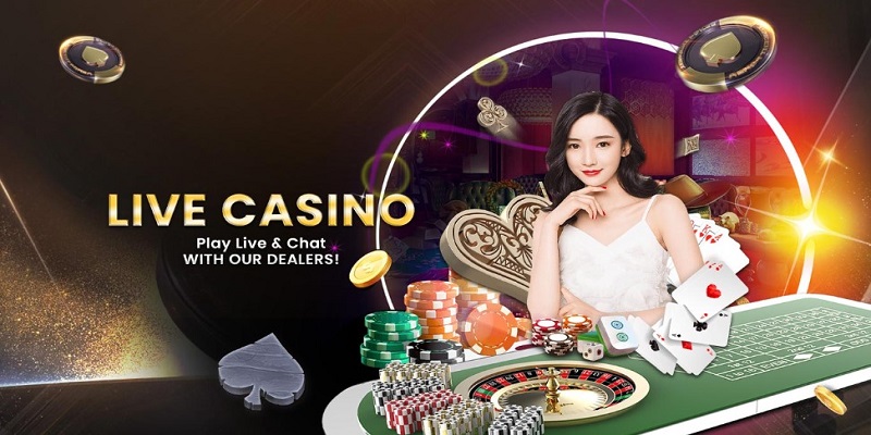 Sảnh casino bet mang phong cách sang trọng